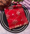 Jk 476 Viscose Weaving Border Saree